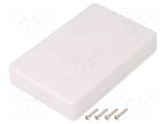 Enclosure: multipurpose; X: 70mm; Y: 20mm; Z: 105mm; TWN; ABS; white TAKACHI