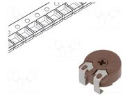 Potentiometer: mounting; single turn,horizontal; 50kΩ; 330mW; SMD PIHER