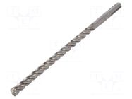 Drill bit; for concrete; Ø: 10mm; L: 215mm; SDS-Plus®; P4P METABO