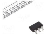 Transistor: N-MOSFET x2; unipolar; 100V; 1A; 0.96W; SuperSOT-6 ONSEMI