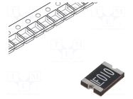 Fuse: PTC polymer; 0.1A; 30V; 30VDC; quick blow; SMD; 1812L LITTELFUSE