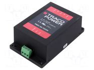Converter: DC/DC; 60W; Uin: 80÷160VDC; Uout: 12VDC; Uout2: -12VDC TRACO POWER