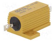 Resistor: wire-wound; with heatsink; screw; 1.5kΩ; 25W; ±5%; 550V ARCOL