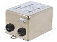 Filter: anti-interference; single-phase; 300VAC; 300VDC; 10A KEMET