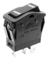 ROCKER SWITCH, SPDT, 16A, 250VAC, PANEL