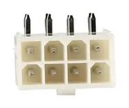 CONNECTOR, HEADER, 4 POSITION, 2ROW, 4.2MM