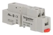 RELAY SOCKET, 16A, 5POS, DIN RAIL/PANEL