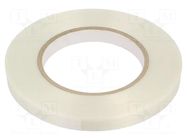 Tape: electrical insulating; W: 15mm; L: 50m; Thk: 0.085mm; acrylic H-OLD