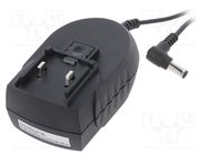 Power supply: switching; mains,plug; 15VDC; 2A; 30W; Out: 5,5/2,5 CINCON