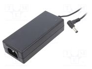 Power supply: switching; 36VDC; 1.9A; Out: 5,5/2,5; 70W; 80÷264VAC CINCON