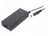 Power supply: switching; 24VDC; 1.5A; Out: 5,5/2,1; 36W; 90÷264VAC CINCON