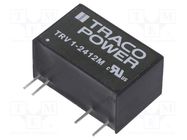 Converter: DC/DC; 1W; Uin: 19.2÷28.8V; Uout: 12VDC; Iout: 83mA; SIP9 TRACO POWER