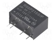 Converter: DC/DC; 2W; Uin: 4.5÷5.5V; Uout: 15VDC; Iout: 133mA; SIP7 RECOM