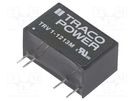Converter: DC/DC; 1W; Uin: 9.6÷14.4V; Uout: 15VDC; Iout: 67mA; SIP9 TRACO POWER