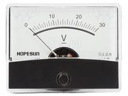 Voltmeter; on panel; 0÷30V; Class: 2.5; 60x47mm VELLEMAN