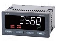 Meter: network parameters; digital,mounting; LCD; Modbus RTU LUMEL