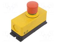 Control cassette; RMQ-Titan; No.of butt: 1; mushroom; IP66; Pos: 2 EATON ELECTRIC