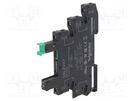 Relays accessories: socket; Variant: 1-phase; -40÷70°C SCHNEIDER ELECTRIC