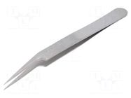 Tweezers; 115mm; for precision works; Blades: narrowed WELLER