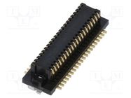 Connector: PCB to PCB; female; PIN: 40; 0.5mm; H: 2.2mm; DF12N; SMT HIROSE