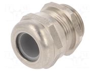 Cable gland; M20; 1.5; IP68; stainless steel; HSK-INOX HUMMEL