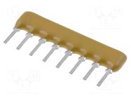 Resistor network: Y; THT; 47kΩ; ±2%; 0.3W; No.of resistors: 4; 100V BOURNS