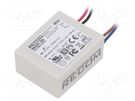 Power supply: switched-mode; LED; 7W; 10÷20VDC; 350mA; 90÷295VAC RECOM