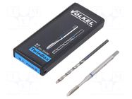 Tap; M3; 0.5; Holder: machine; high speed steel cobalt HSS-E VÖLKEL