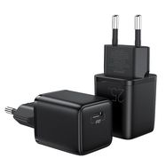 Joyroom Small Fast USB Type C PD Charger 25W EU Plug Black (L-P251), Joyroom