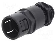 Straight terminal connector; polyamide; HSSV-ZE; -40÷110°C; IP65 HELUKABEL