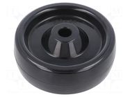 Transport wheel; Ø: 100mm; W: 35mm; 180kg; Ditherm®; MTW; -40÷300°C RADER