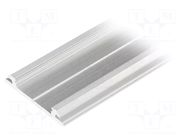Profiles for LED modules; natural; L: 2m; ARC12; aluminium TOPMET