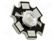 Power LED; STAR; white cold; 120°; 750mA; Pmax: 3W; CRImin: 60; SMD NTE Electronics