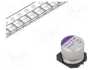 Capacitor: polymer; 10uF; 25VDC; SVPD; SMD; ±20%; -55÷125°C; 2000h PANASONIC