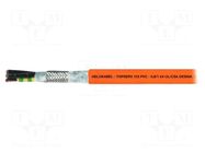 Wire: servo drive; hybrid,TOPSERV®119; orange; stranded; Cu; PVC HELUKABEL