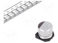 Capacitor: electrolytic; SMD; 47uF; 35VDC; Ø6.3x5.8mm; ±20%; 2000h NICHICON