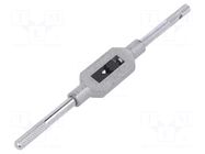 Tap wrench; Grip capac: 1/16"-3/8",G 1/8",M1-M10; L: 176mm VÖLKEL