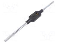 Tap wrench; Grip capac: 7/16"-1",G 1/4"-G 3/4",M11-M27; L: 500mm VÖLKEL