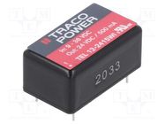 Converter: DC/DC; 12W; Uin: 9÷36V; Uout: 24VDC; Iout: 500mA; DIP16 TRACO POWER