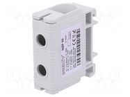 Splice terminal: rail; 145A; 800V; screw terminal; grey; polyamide POKÓJ