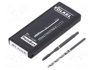 Tap; M3; 0.5; Holder: machine; high speed steel cobalt HSS-E VÖLKEL