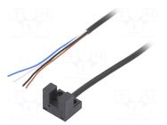 Sensor: photoelectric; Range: 5mm; PNP; DARK-ON,LIGHT-ON; 1m OMRON