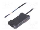 Sensor: optical fiber amplifier; PNP; IP50; Connection: lead 2m OMRON
