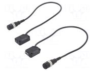 Sensor: photoelectric; transmitter,receiver; Range: 0÷15m; PNP OMRON