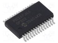 IC: PIC microcontroller; 64kB; 2÷3.6VDC; SMD; SSOP28; PIC24 MICROCHIP TECHNOLOGY