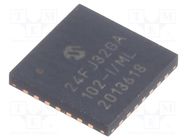 IC: PIC microcontroller; 32kB; 32MHz; SMD; QFN28; PIC24; tube MICROCHIP TECHNOLOGY