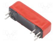 Relay: reed switch; SPDT; Ucoil: 12VDC; 0.25A; max.150VDC; 3W; THT COTO TECHNOLOGY