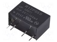 Converter: DC/DC; 1W; Uin: 10.8÷13.2VDC; Uout: 5VDC; Iout: 200mA RECOM