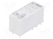 Relay: electromagnetic; DPDT; Ucoil: 48VAC; 8A; 8A/250VAC; 8A/24VDC RELPOL