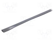 Hole and edge shield; PVC; L: 10m; grey; H: 10mm; W: 5.5mm; -30÷70°C KURANT